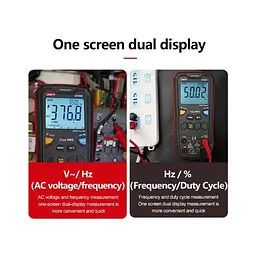 Цифровий мультиметр UNI-T UNI-T UT60S. Вимірювання V, A, , F, Hz, °C. Функції True RMS (UT60S) - мініатюра 5