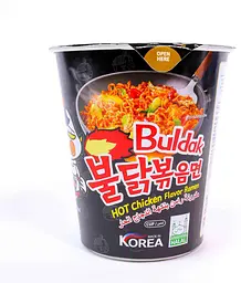Локшина швидкого приготування Samyang Buldak Hot Chicken Noodle 70г - мініатюра 4