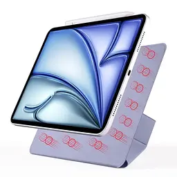 Обкладинка BeCover Ultra Slim Origami Magnetic з кріпленням Apple iPad Air 11" M2/M3 2024/2025 Deep Purple (712959) - мініатюра 4