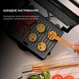 Електрогриль Cecotec Rock'nGrill Dark 1000 [96017] - мініатюра 6