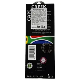 Вино Cape Creek Chenin, біле, сухе, 3 л - мініатюра 3