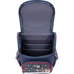 Портфель Bagland з ліхтариками Успіх 12 л. сірий 188к (00551703) (80213852) - мініатюра 4