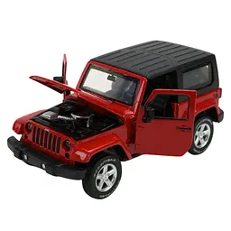 Іграшка Машина Jeep Wrangler АВТОПРОМ 68331 Червоний shop (2000999658716) - мініатюра 2