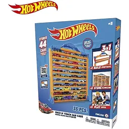 Ігровий гараж Hot Wheels з доріжками для зберігання машинок (HWCC9B) - мініатюра 5