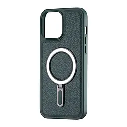 Чохол Jinduka Leather Ringo iPhone 13 Pro Max Green