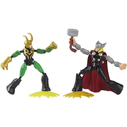 Ігровий набір Hasbro Marvel Avengers Bend and Flex Tour vs Loki  (F0245) - мініатюра 2