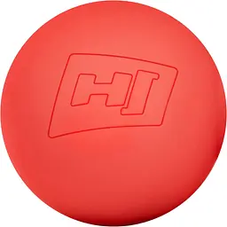 Силіконовий масажний м'яч 63 мм Hop-Sport HS-S063MB червоний