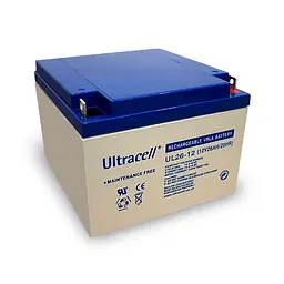 Акумуляторна батарея Ultracell UL26-12 AGM 12V 26Ah