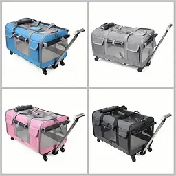 Сумка для перенесення Bestopet (Люпосанчик) Folding Pet Trolley Bag для котів і собак - мініатюра 8