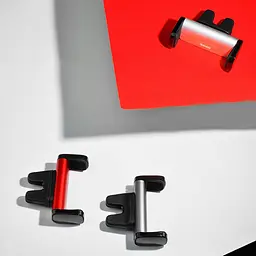 Тримач в машину Baseus Steel Cannon Air Outlet Car Mount червоний (30494) - мініатюра 7