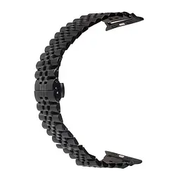 Ремінець Rolex Steel 5 Beads Apple Watch 42/44/45/46/49 mm Black - мініатюра 2