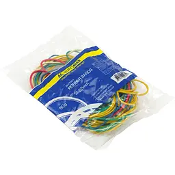 Резинка для грошей Buromax d55мм 50г асорті (400) 5501