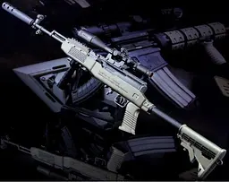 Снайперська гвинтівка з гри PUBG SKS Брелок - мініатюра 3