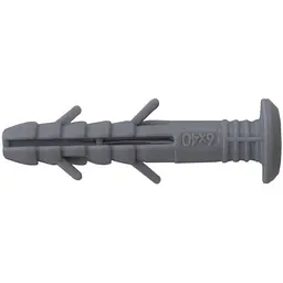 Дюбель під цвях APRO 6 x 40 мм грибок в упаковці 100 шт. MTG-60040