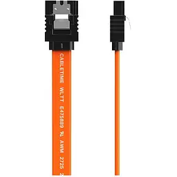 Кабель для передачі даних SATA III 0.5m Cabletime (CA915897)