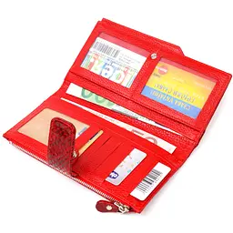 Жіночий шкіряний гаманець Canpellini 10х18,7х2 см acs0025147 - мініатюра 5