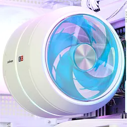 Zalman Процесорний кулер Zalman ZET5, ARGB LGA 1851, 1700, 1200, 115x, AM5, AM4, 4pin PWM, 3pin+5VARGB, TDP200W, білий - мініатюра 4