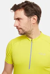 Футболка Rab Sonic SS Zip M Жовтий - мініатюра 4