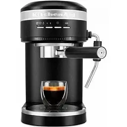 Рожкова кавоварка еспресо KitchenAid 5KES6503EBK - мініатюра 2