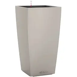 Вазон Lechuza Cubico Color, 14 л, пісочно-коричневий (13288)
