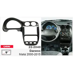 Перехідна рамка Daewoo Matiz Carav 22-2040 - мініатюра 6