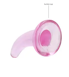 Фалоімітатор - Realrock Dildo 4,5" Pink - мініатюра 4