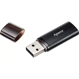 USB флеш-накопичувач Apacer AH25B 64GB USB-A 3.2 Black (AP64GAH25BB-1) [136959] - мініатюра 4