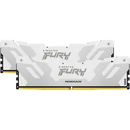 Модуль пам'яті DDR5 Kingston FURY Renegade 2x24 ГБ 8000 МГц білий/сріблястий (KF580C38RWK2-48) [175476] - мініатюра 2