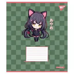 Набір зошитів Yes Anime girls А5, 18 аркушів 25 шт. (767990) - мініатюра 2
