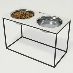 Hollky Base XXL40 — миски на підставці для дуже великих собак (2 × 2,8 л)