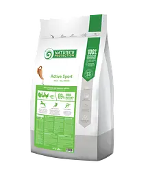 Сухий корм для спортивних, мисливських та службових собак Nature's Protection Active Sport Adult All Breeds, 12 кг
