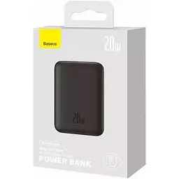 Портативна батарея Powerbank Powerbank Baseus Magnetic Mini Wireless Quick Charging 10000 mAh 20W PPCX070001 B - мініатюра 9