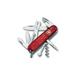 Ніж Victorinox Climber Transparent Red Blister (1.3703.TB1)