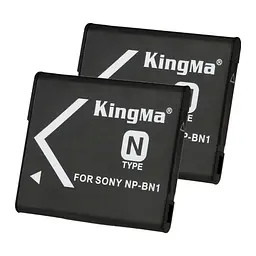 2-Pack KingMa Sony NP-BN1 комплект из 2 аккумуляторов