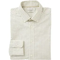 Сорочка Chevalier Baron Shooting Fit Stretch 2XL Highland Green Tattersall - мініатюра 3