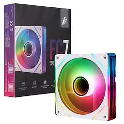 Вентилятор 1stPlayer FC7 White (FC7-WH-1IN1) - мініатюра 8