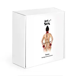 Розпірка для шиї та рук Art of Sex Bondage Set - Torture - мініатюра 4