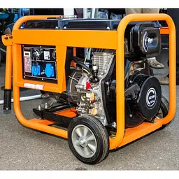 Генератор NiK DG5000E (5 кВт, без кожуха) - мініатюра 3
