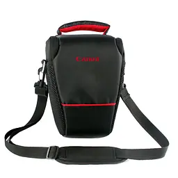 Сумка для фотоапарата Canon EOS протиударний чохол Кенон Чорний/червоний (IBF061BR) - мініатюра 2