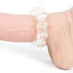 Ерекційне кільце Lovetoy Power Plus, 1,6 см (прозорий) - мініатюра 4