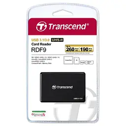 Кардрiдер Transcend USB 3.1 UHS-II Multi Card Black (TS-RDF9K2) - мініатюра 3