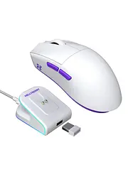 Миша бездротова Hator Hellyberry HM47 Wireless Білий/Фіолетовий (HM47_white_violet) - мініатюра 8