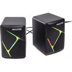Акустична система Maxxter (CSP-U004RGB) USB Black (CSP-U004RGB)