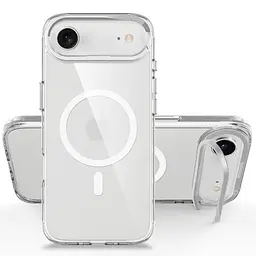 Чохол TPU Space Case Apex with MagSafe для Apple iPhone 17 Air (6.5) Silver - мініатюра 3