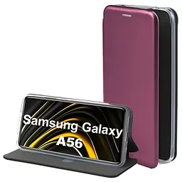 Чохол до мобільного телефона BeCover Exclusive Samsung Galaxy A56 SM-A566 Red Wine (713425) - мініатюра 2