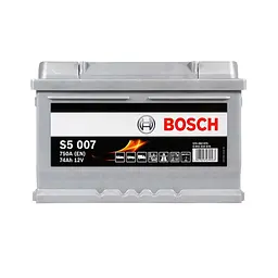 Акумулятор автомобільний Bosch 74А (0 092 S50 070) - мініатюра 1
