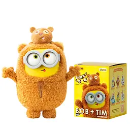 Колекційна м'яка іграшка з кільцем РOP TOP 52Toys серії Bob & Tim - ПОСІПАКИ (у дисп., в ас.) Pop Top 25ZB301XHRTJ001