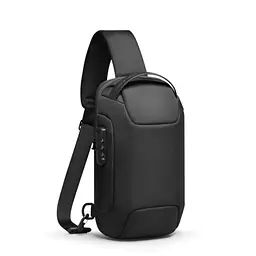 Рюкзак міський Mark Ryden 7116 8л на одне плече, для планшета до 9.7, USB, замок Black (18317)