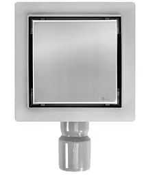 Трап для душу Rea Neo 15X15 nickiel brushed REA-G6207 - мініатюра 3