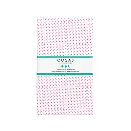 Дитяче простирадло Cosas Triangle 110х160 рожеве (Delta_Rose_110x160) - мініатюра 4